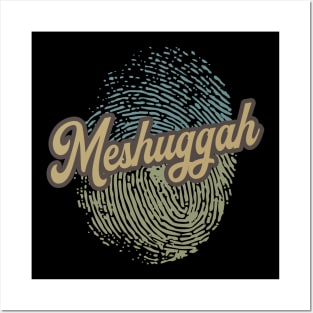 Meshuggah Fingerprint Posters and Art